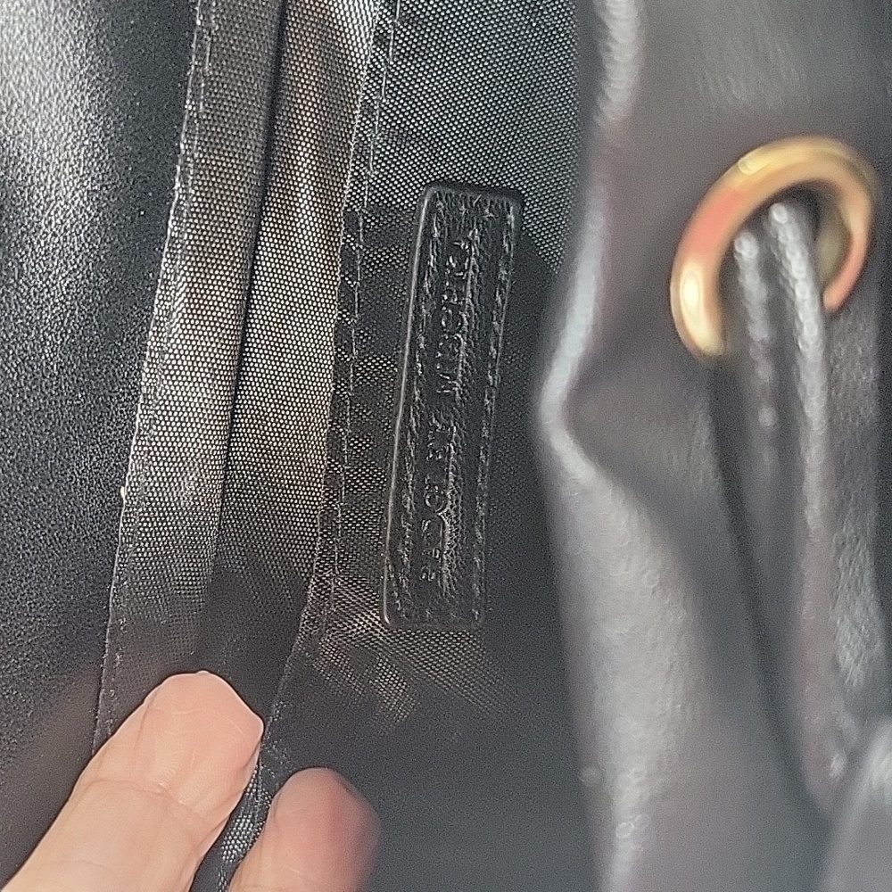 BADGLEY MISCHKA Mini Quilted Black Vegan Leather Backpack NWT - Picture 8 of 10